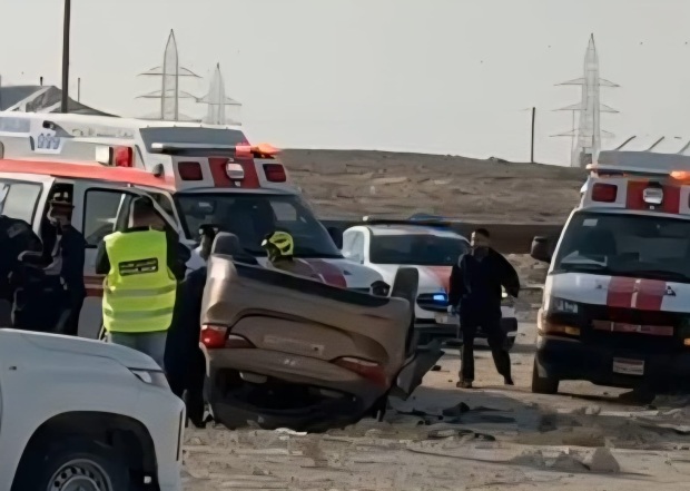 Three of family die in road crash